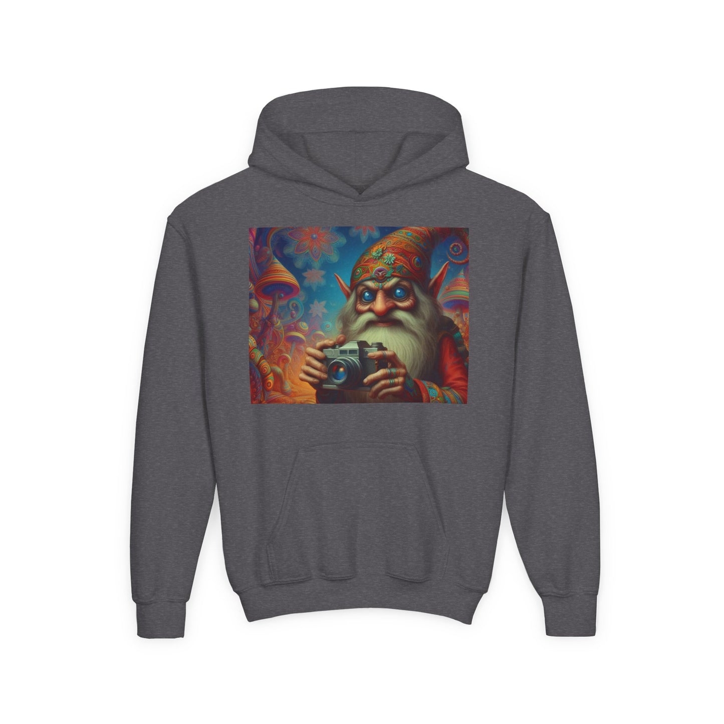 Sweatshirt | Youth | Hooded | Heavy Blend | Fantasy | Domovoi | Spirit Art