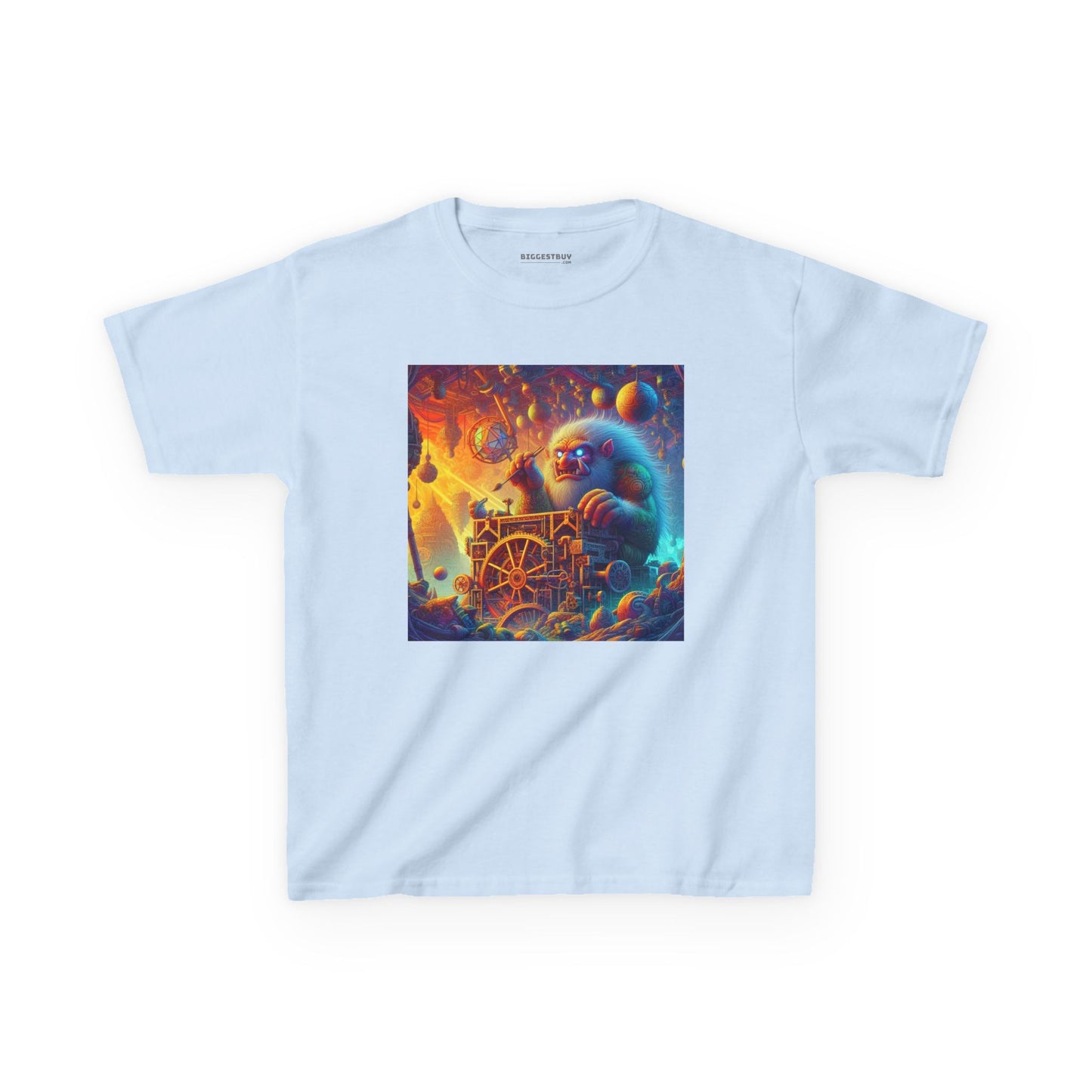 T-Shirt | Koszulka dziecięca | Ciężka bawełna | Mitologia Arktyczna | Mechanik Lodu