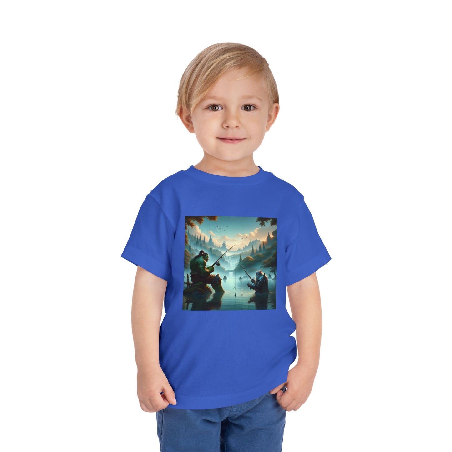 T-shirt | Peuter T-shirt | Korte mouw | Heldensage | Interraciale Vriendschap