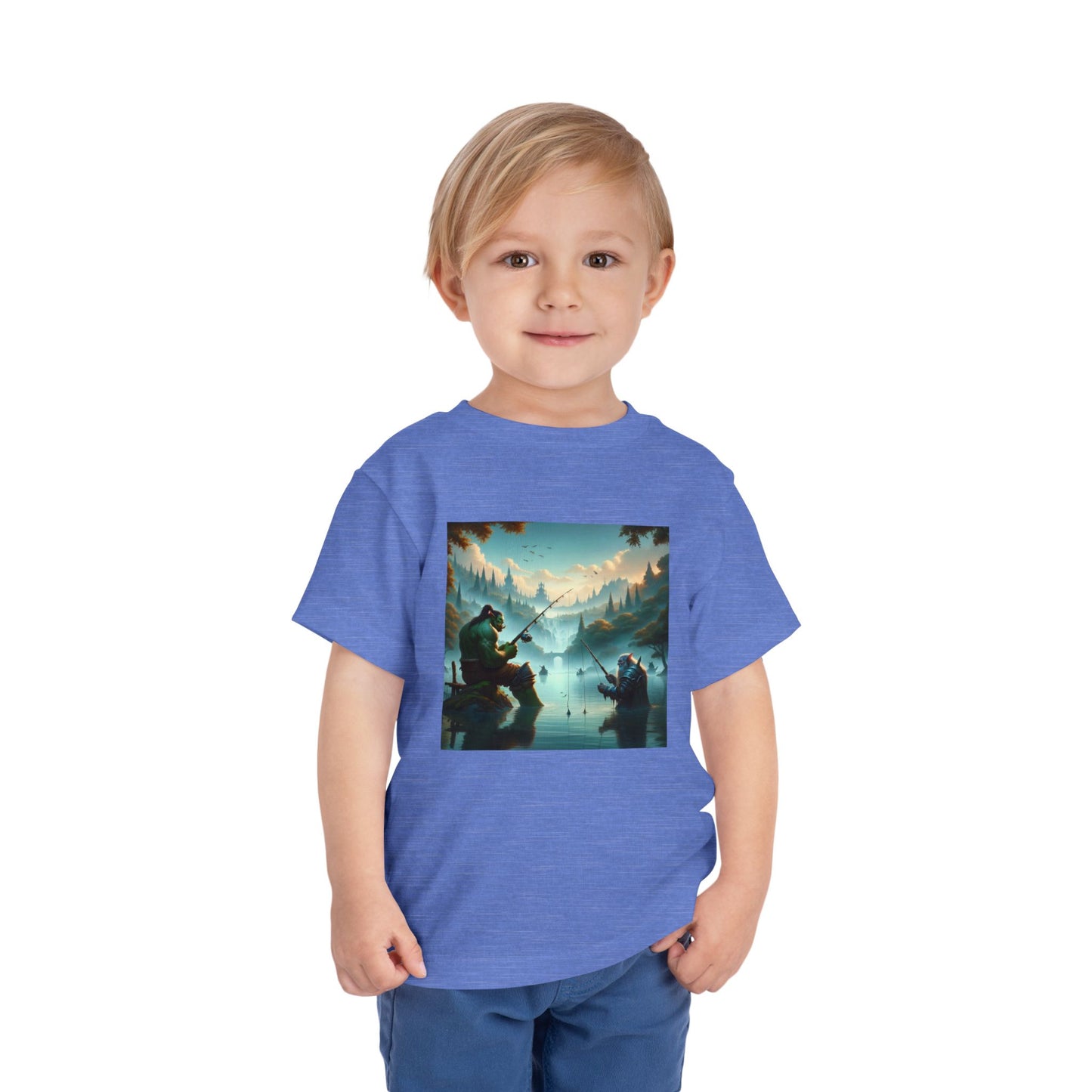 T-shirt | Peuter T-shirt | Korte mouw | Heldensage | Interraciale Vriendschap
