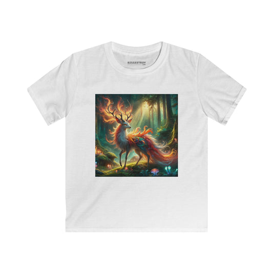 เสื้อยืด | เสื้อยืดเด็ก | ทรงนิ่ม | แฟนตาซีเหนือธรรมชาติ | เทพกวางเพลิง