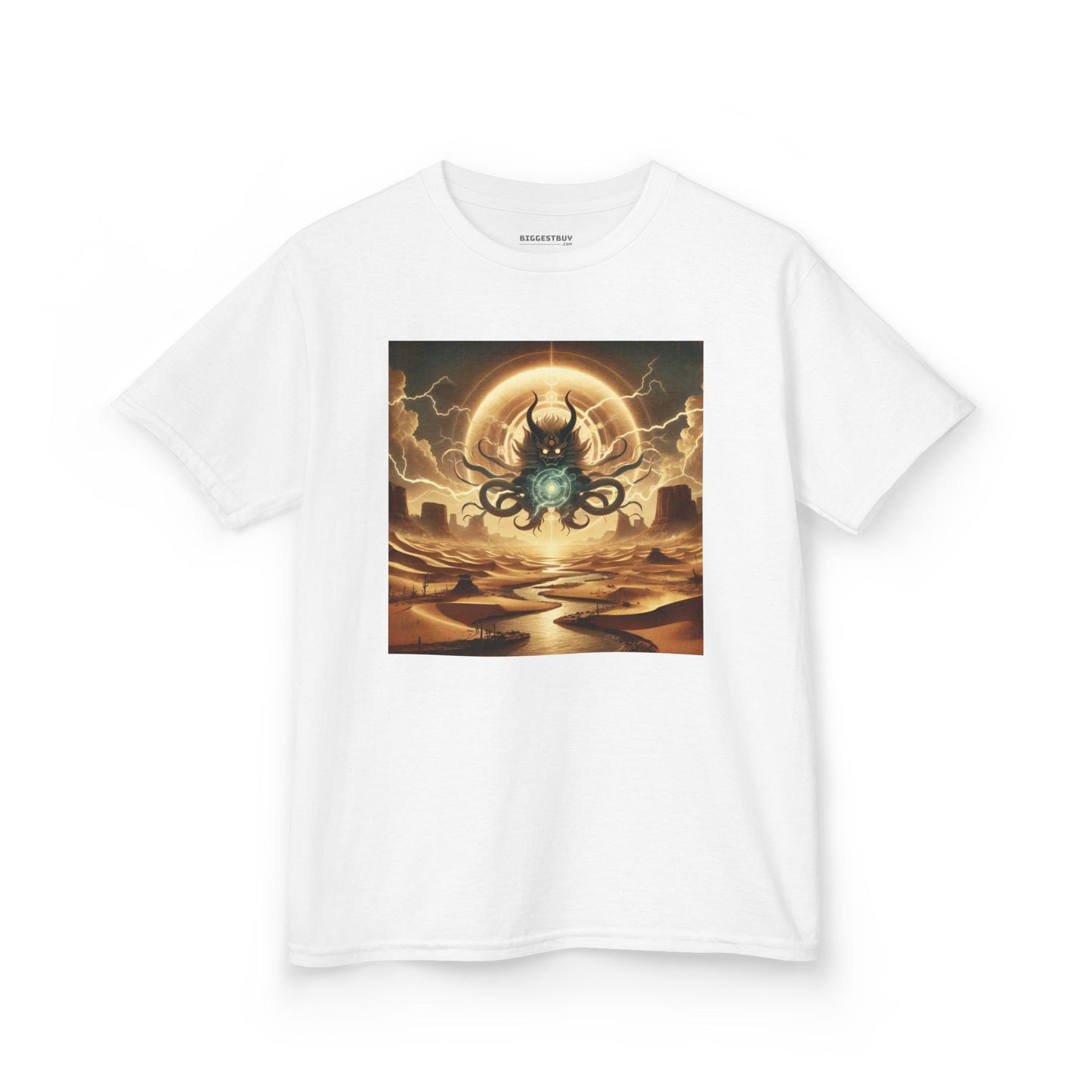 Camiseta | Camiseta para niños | Algodón grueso | Horror Cósmico | Entidad Lovecraftiana | Caos