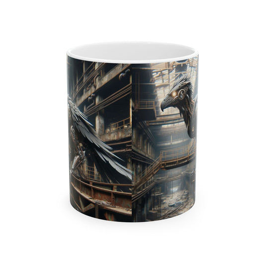 مگ | سیرامک | سفید | بخاریہ علم خیال | مکینکل کوا