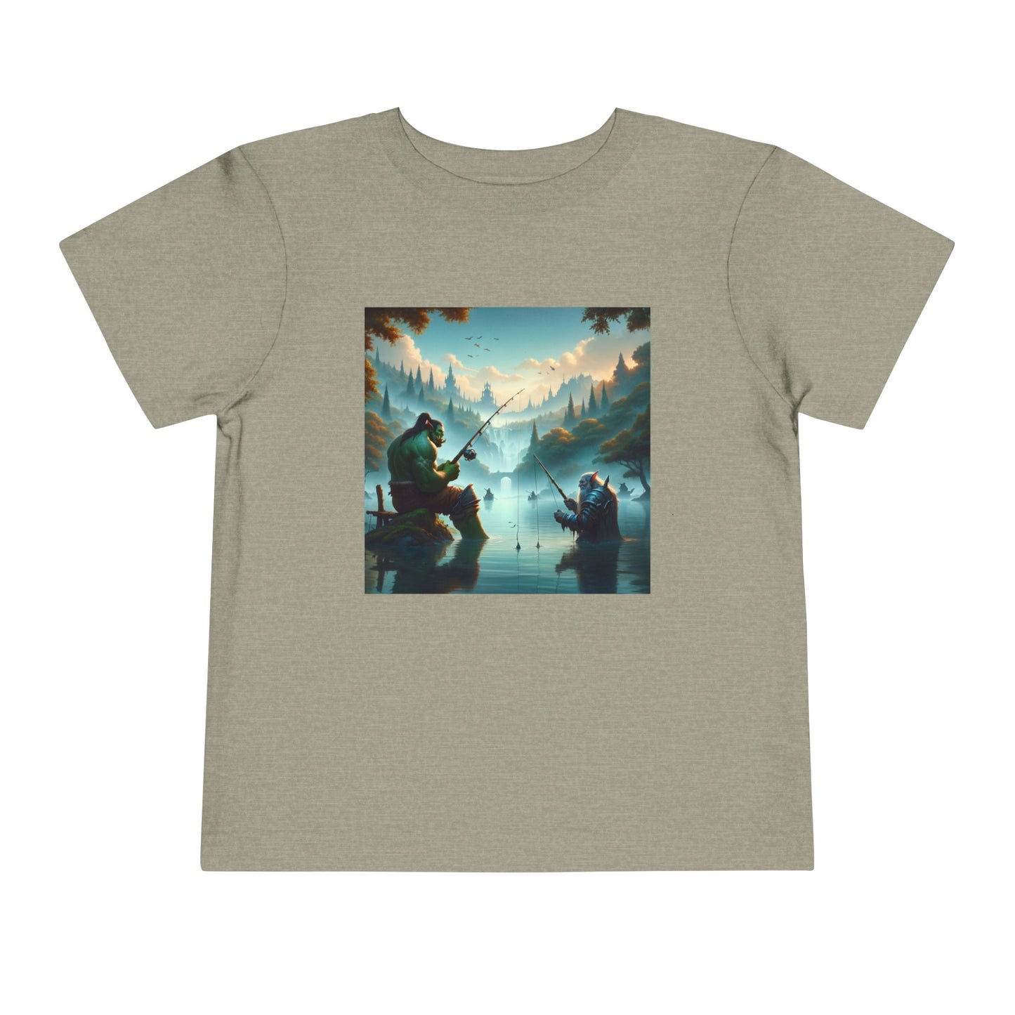 T-shirt | Peuter T-shirt | Korte mouw | Heldensage | Interraciale Vriendschap
