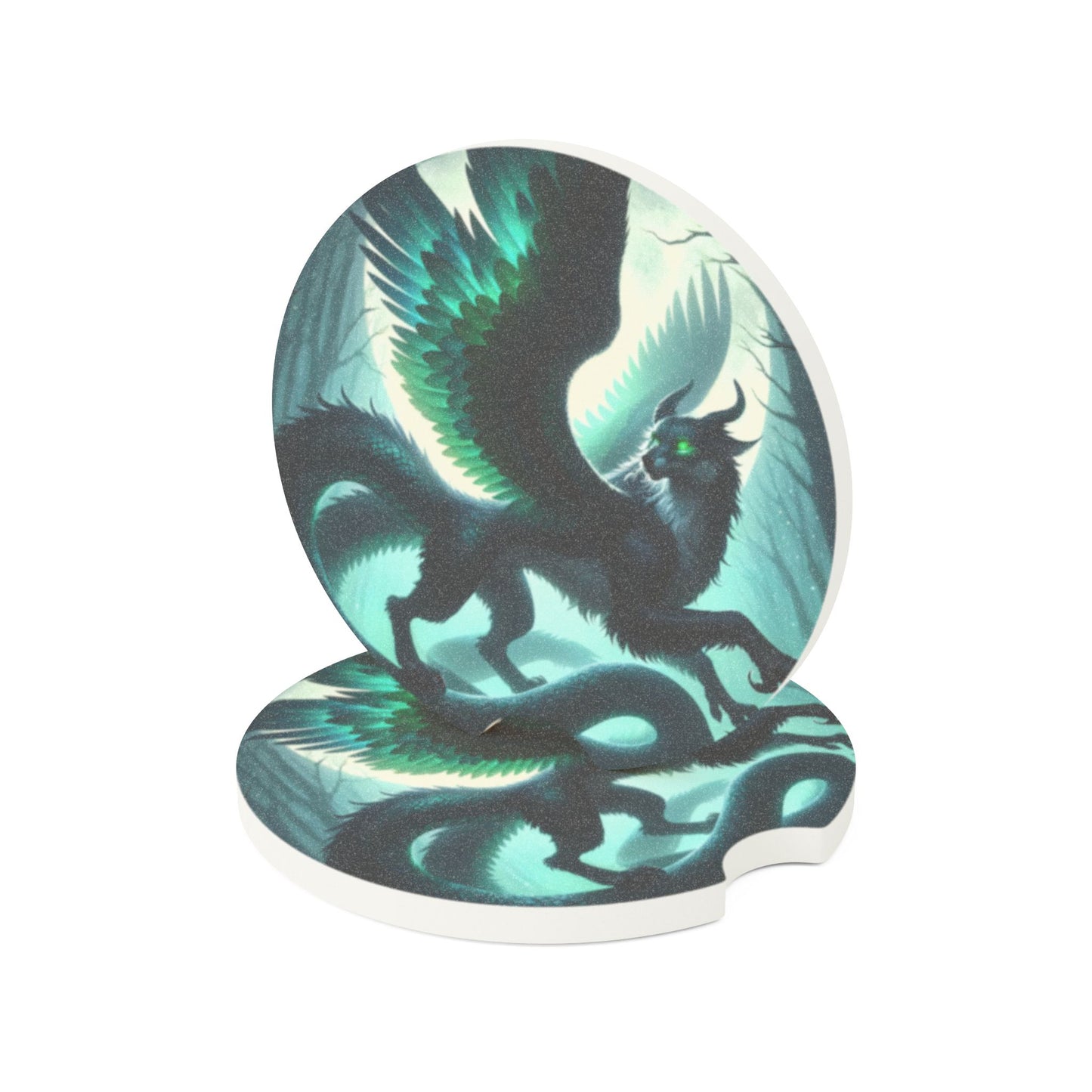 کوسٹر | کار کوسٹر | سوپ اسٹون | اساطیری فینٹسی | ڈریگن | ریشمی پر