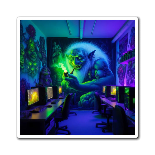 Ímã | Vinil | Folclore Nórdico | Boggart | Mural UV