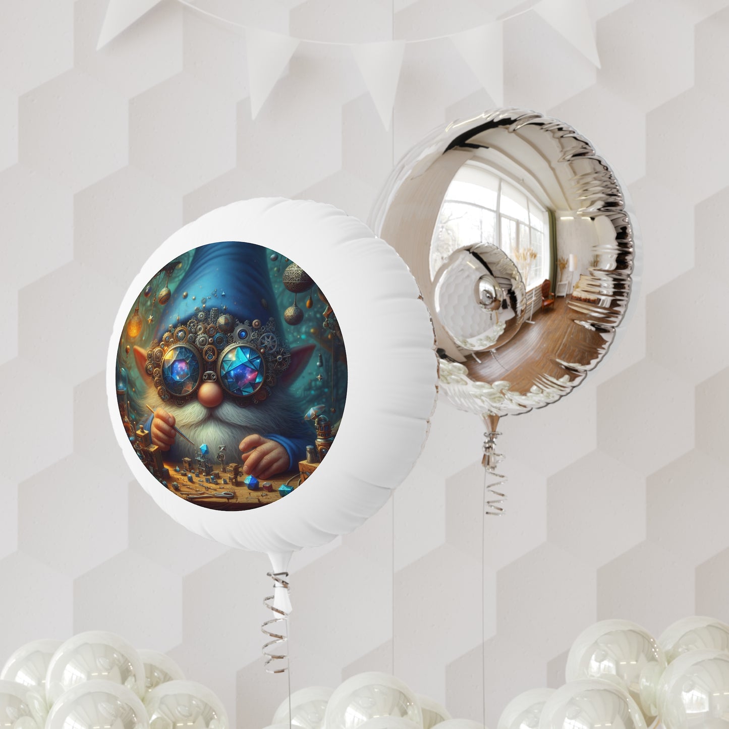 Balão | Hélio | Mylar | Folclore Nórdico | Gnomo Alquimista