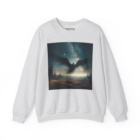 سویٹ شرٹ | یونیسیکس | کریو نیک | ہیوی بلینڈ | کیہانی فینٹسی | کوزمک ریون