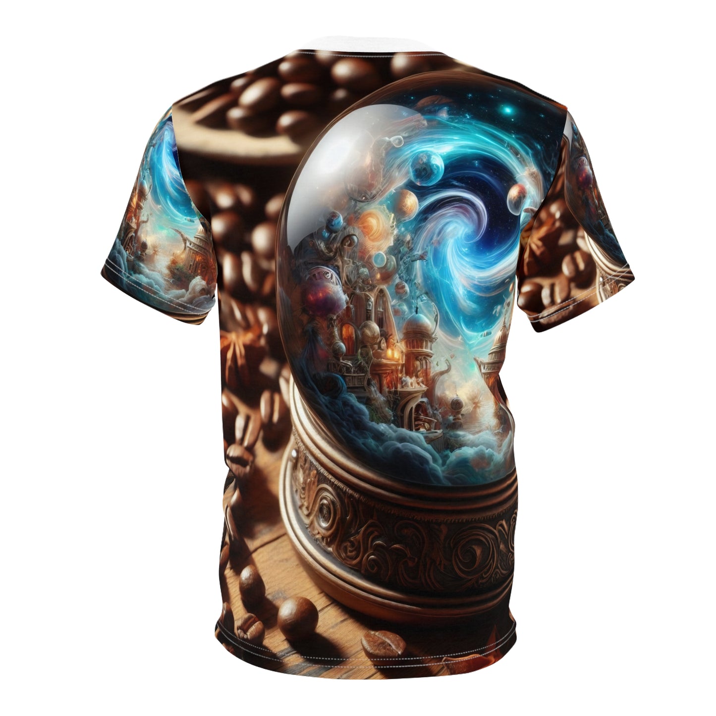 T-shirt | Stampa all-over | T-shirt unisex | Cosmologia Nordica | Globo Magico