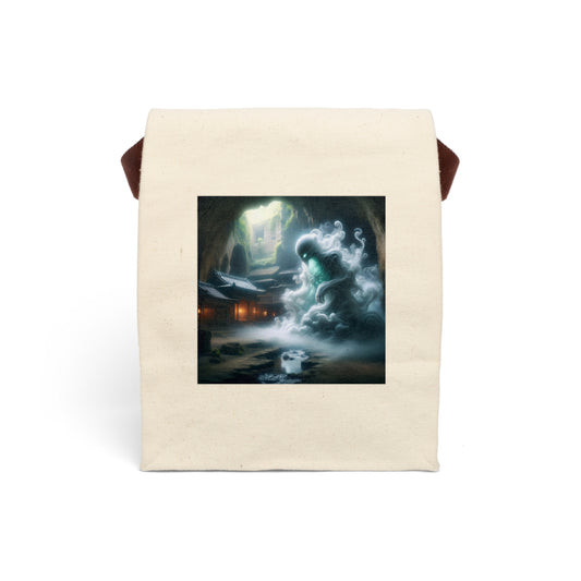 กระเป๋าใส่กลางวัน | ผ้าแคนวาส | พร้อมสายสะพาย | โยไค | วิญญาณญี่ปุ่น | ภูตในสายหมอก