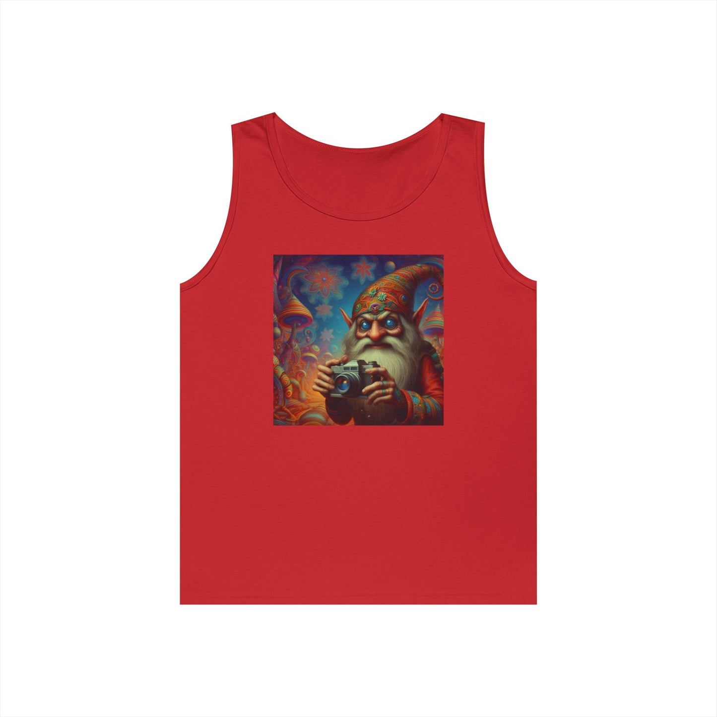 Tanktopp | Unisex | Kraftig bomull | Fantasy | Psykedelisk | Domovoi