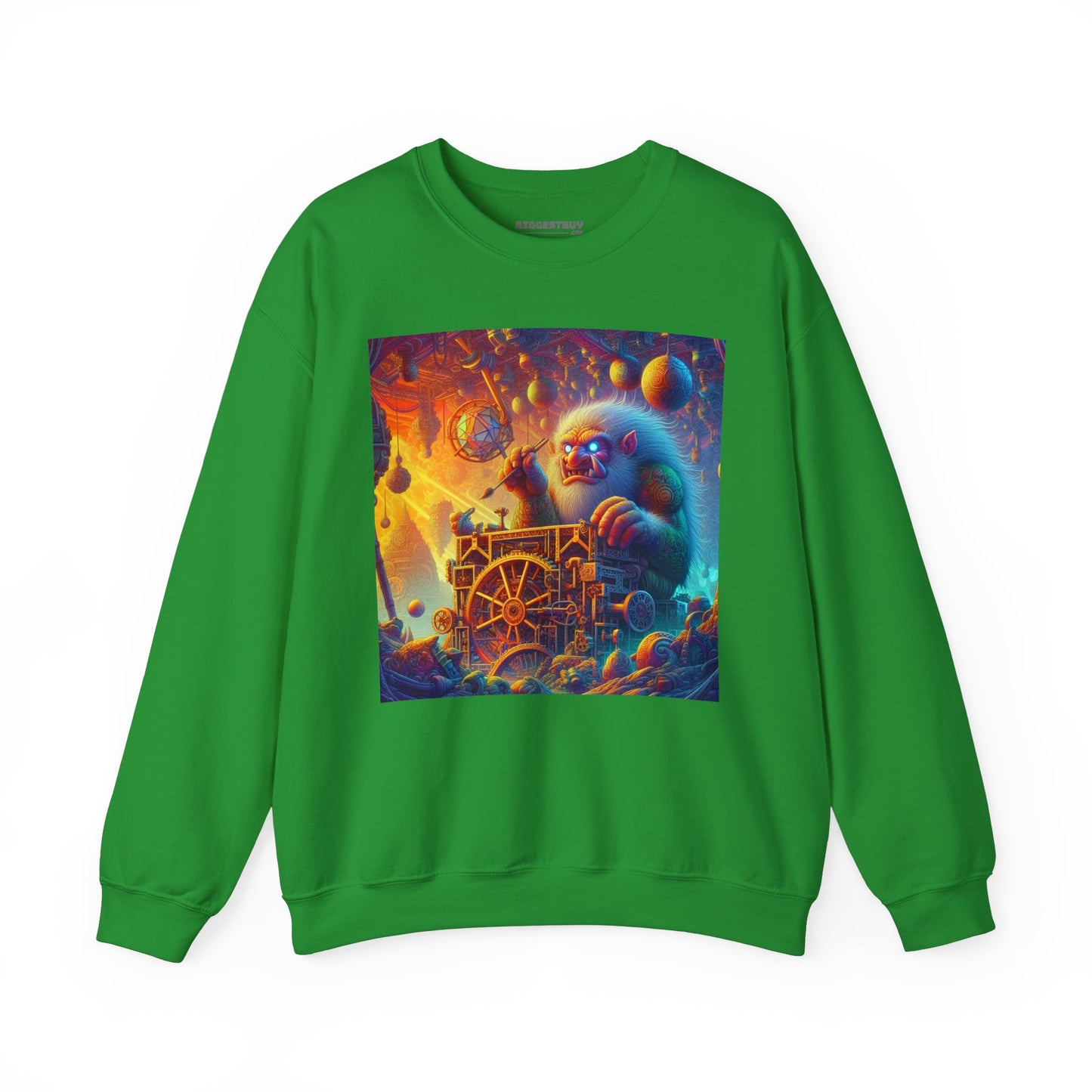 Bluza dresowa | Unisex | Okrągły dekolt | Gruba mieszanka | Mitologia Arktyczna | Mechanik Lodu