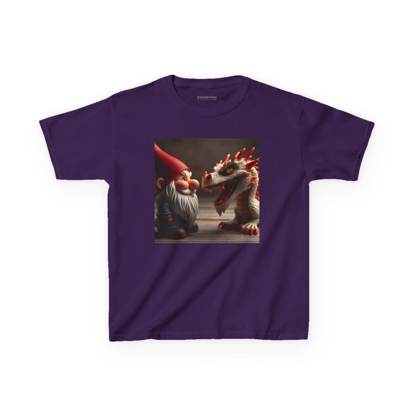T-Shirt | Kaos Anak | Katun Tebal | Fiksi Mitos | Gnome dan Naga Timur