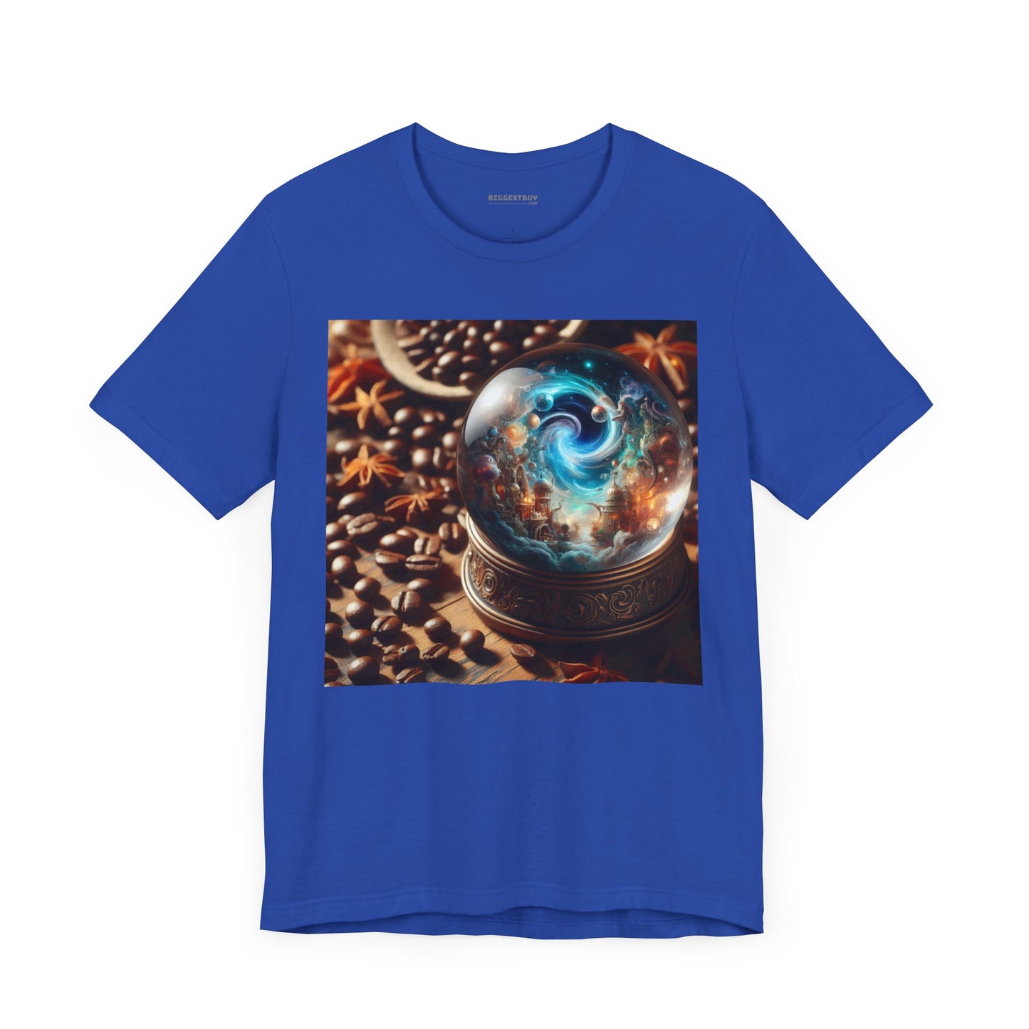 T-shirt | Unisex | Maglietta in jersey | Manica corta | Cosmologia Nordica | Globo Magico