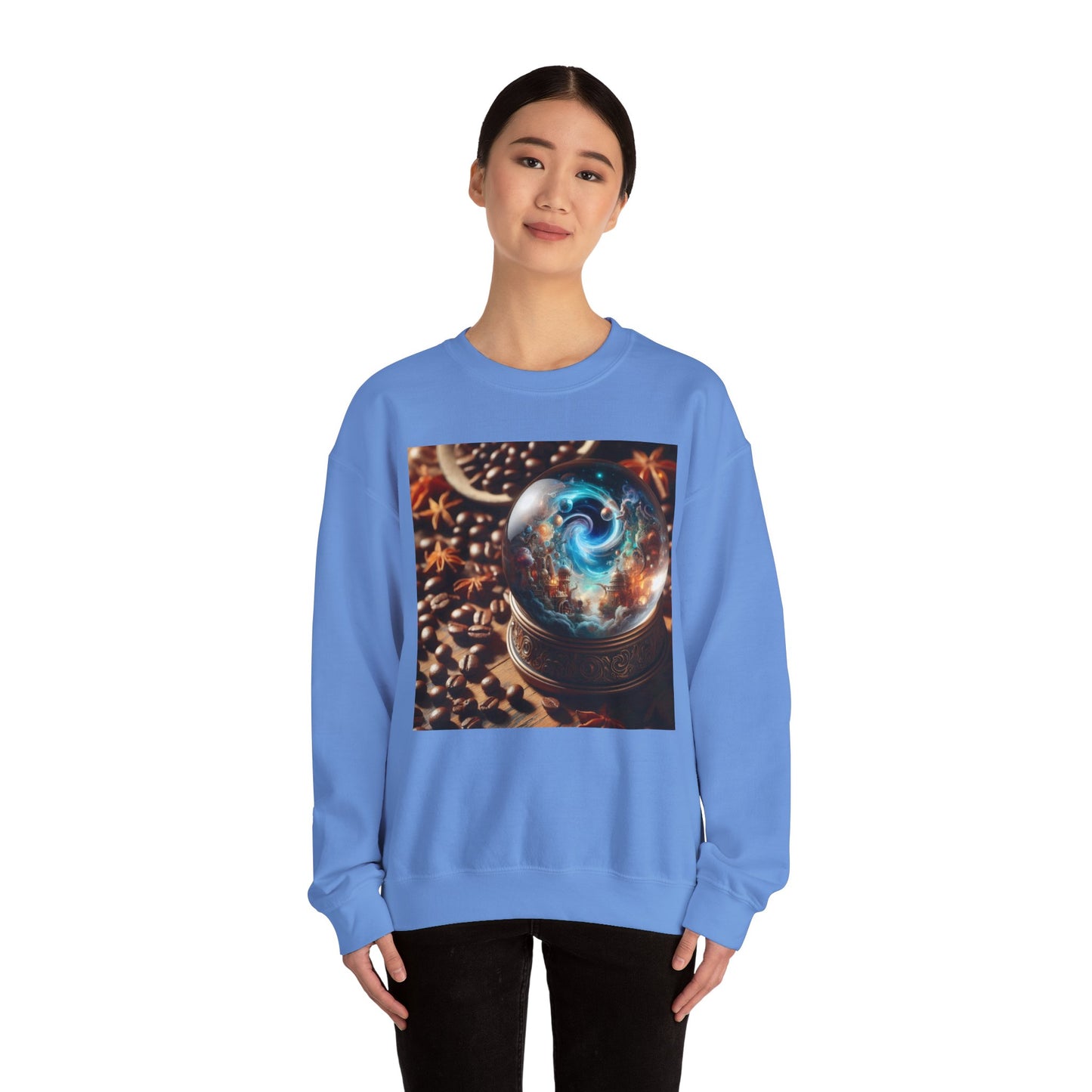 Felpa | Unisex | Girocollo | Misto pesante | Cosmologia Nordica | Globo Magico
