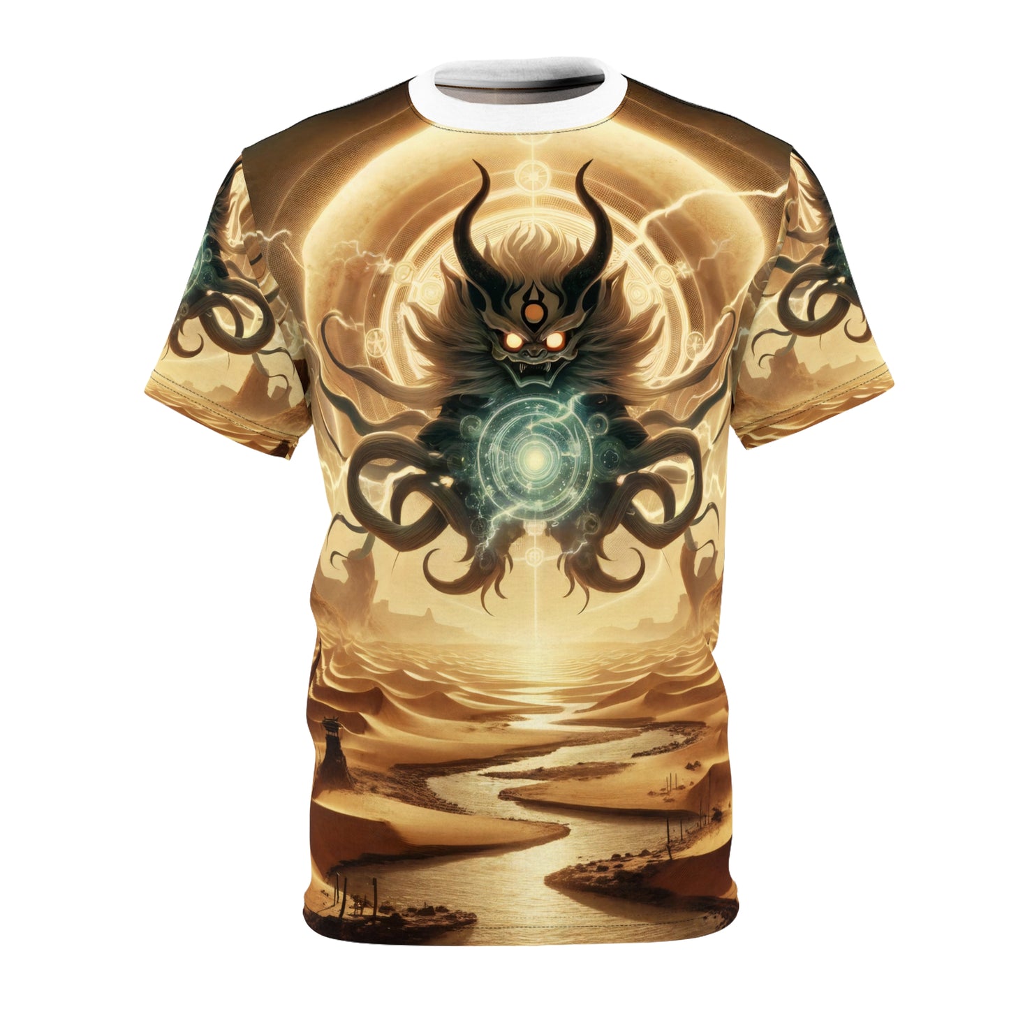 Camiseta | Estampado completo | Camiseta unisex | Horror Cósmico | Entidad Lovecraftiana | Caos