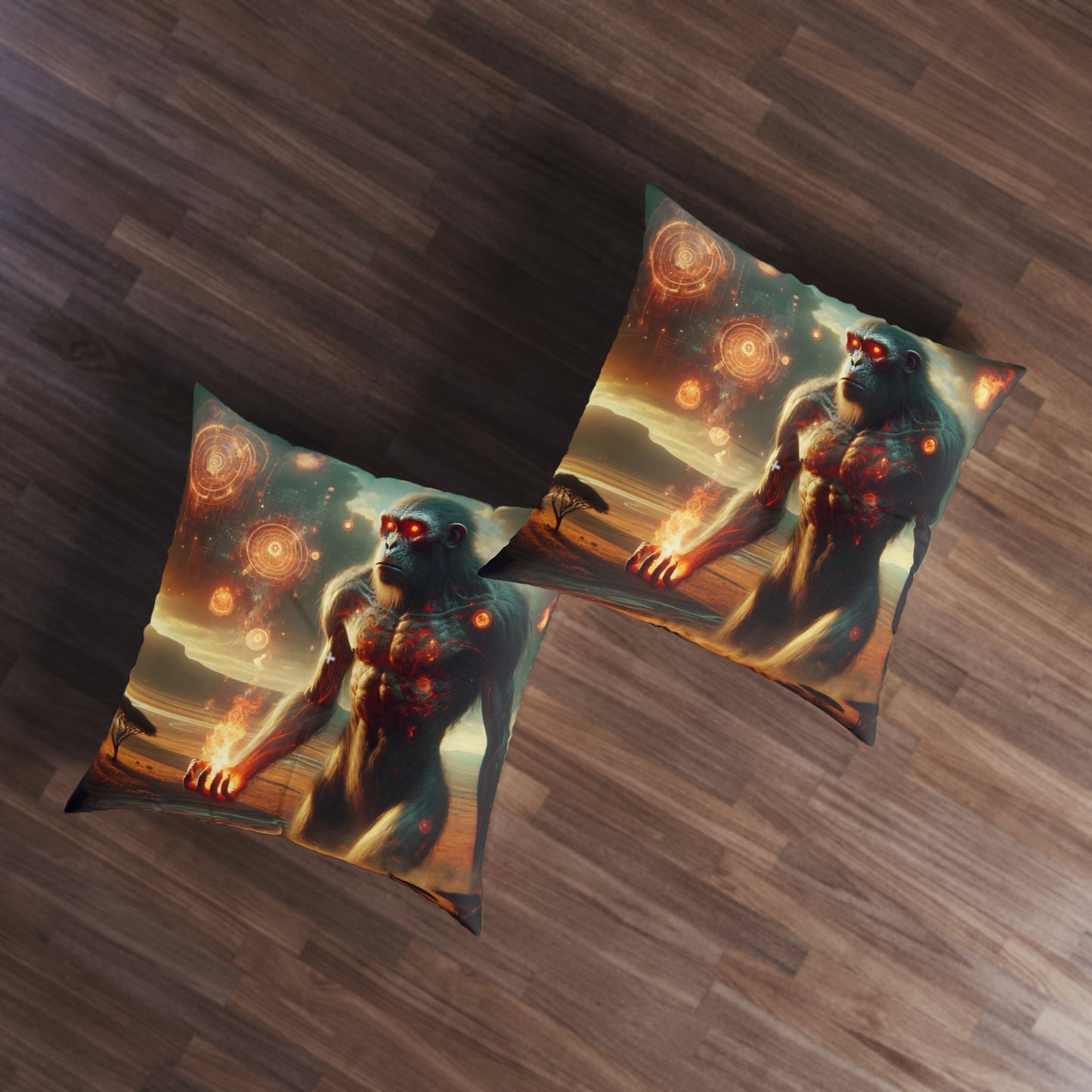 Bantal | Bantal Lantai | Berumbai | Persegi | Mitos Titan Api | Dewa Primordial