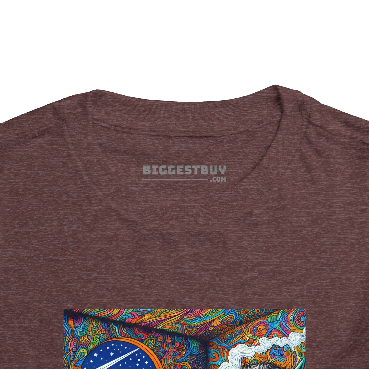 T-Shirt | Toddler Tee | Short Sleeve | Psychedelic Fantasy | Cosmic Cabin