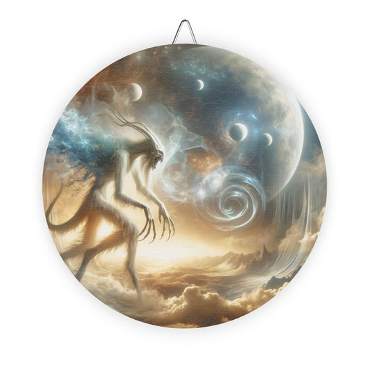 لافتة | خشبية | رعب كوني | محرك الواقع | كيان