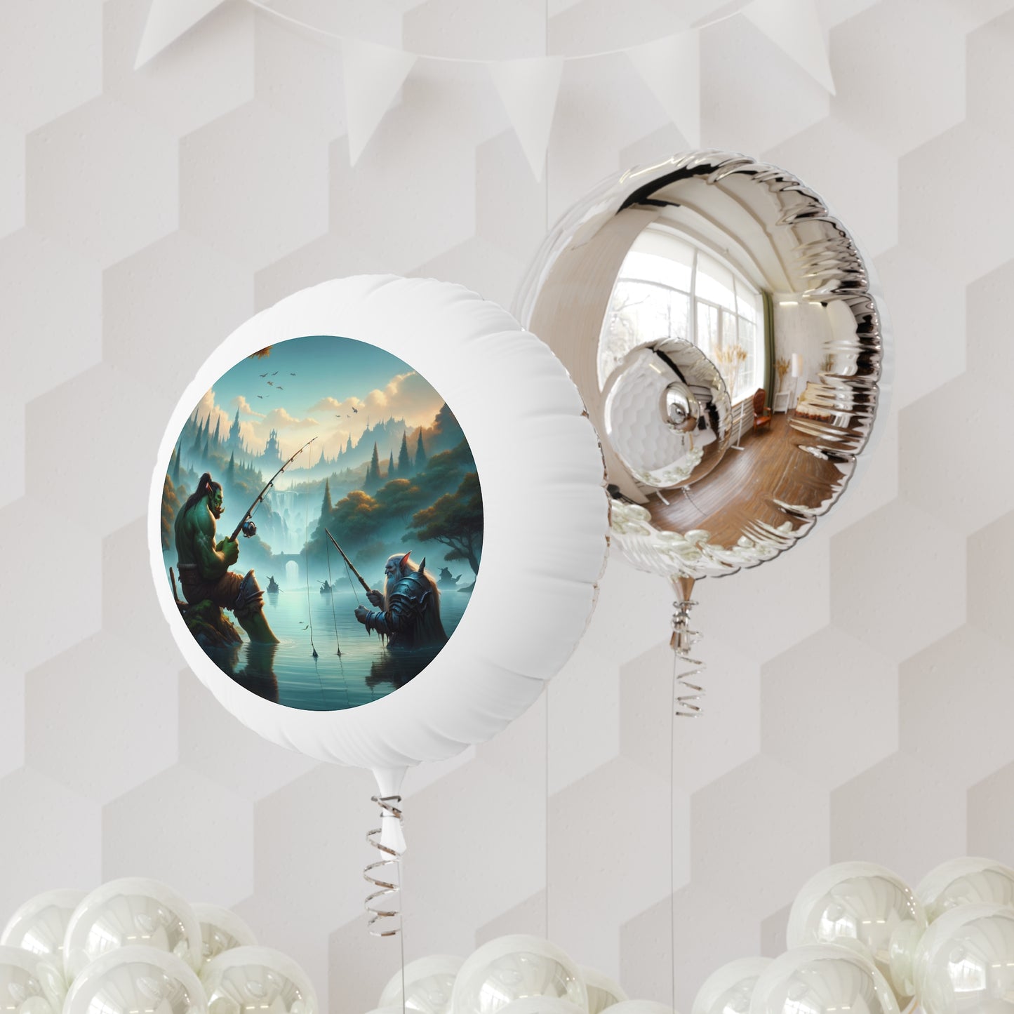 Balloon | Helium | Mylar | High Fantasy | Twilight Truce | Fishing