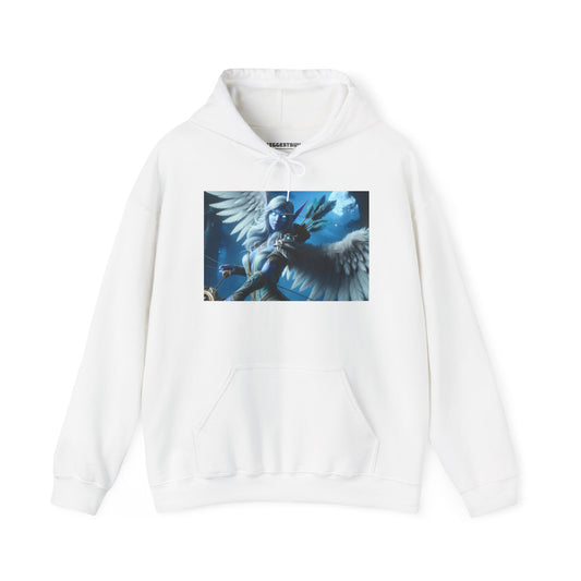 Hoodie | Unisex | Hooded Sweatshirt | Heavy Blend | Celestial Fantasy | Angel Archer