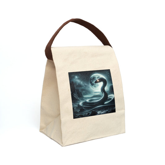 Lunchtas | Canvas | Met riem | Noorse Mythologie | Jörmungandr | Zeeslang