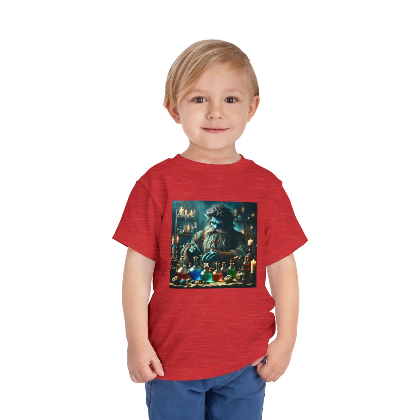 Camiseta | Camiseta Infantil | Manga Curta | Alquimia Mística | Djinn | Poções