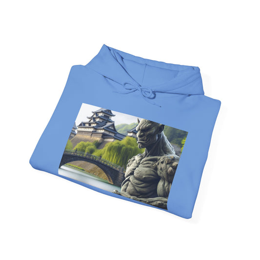 Hoodie | Unisex | Hooded Sweatshirt | Heavy Blend | Dark Fantasy | Yokai Lore | Oni