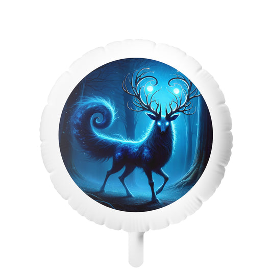 بالون | هيليوم | مايلر | الغزال الأسطوري | أزرق روح