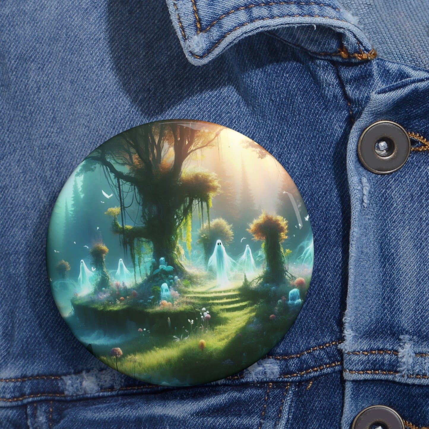 بٹن | پن بٹن | پن بیک | فولکلور | ارواح کی جنگل | افسانوی درخت