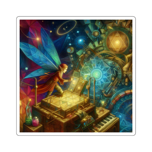 Adesivo | Quadrado | Magia Élfica | Realismo Místico | Sylph