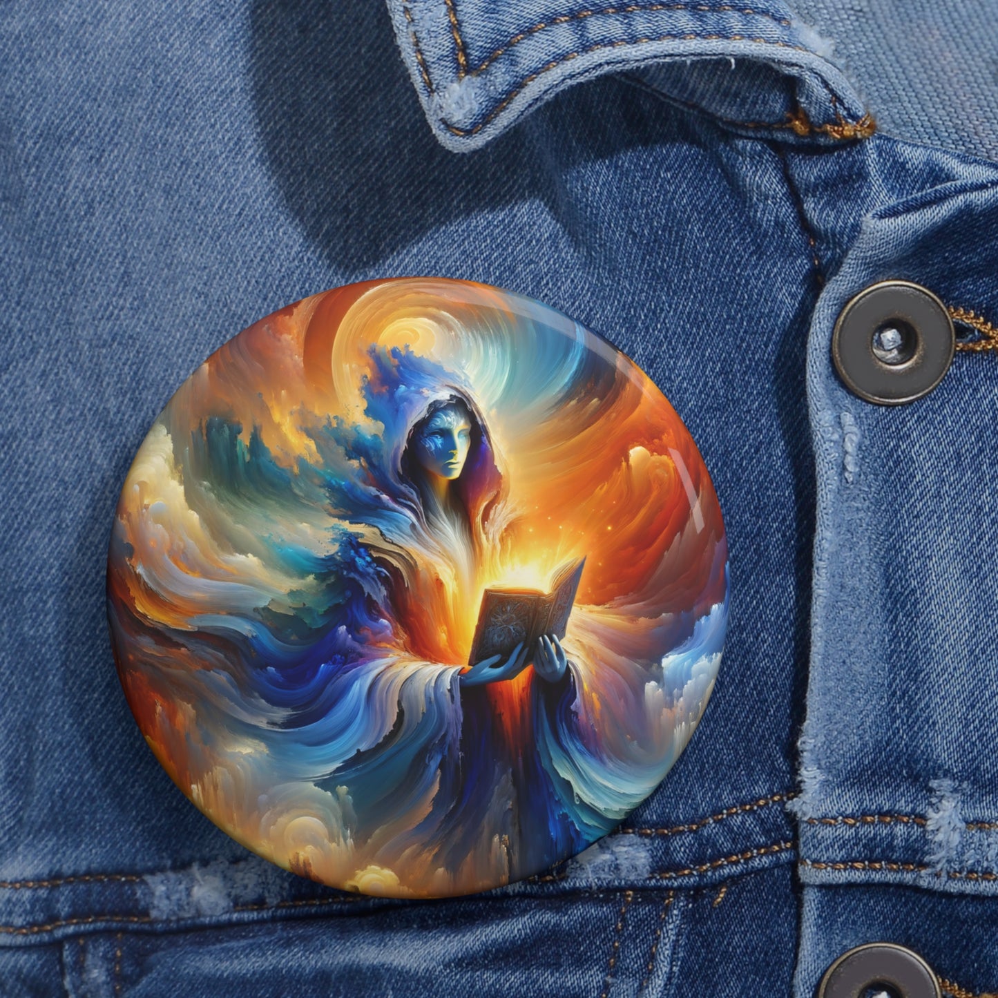 بٹن | پن بٹن | پن بیک | عجائبی افسانہ | کائناتی سحر | ساحر