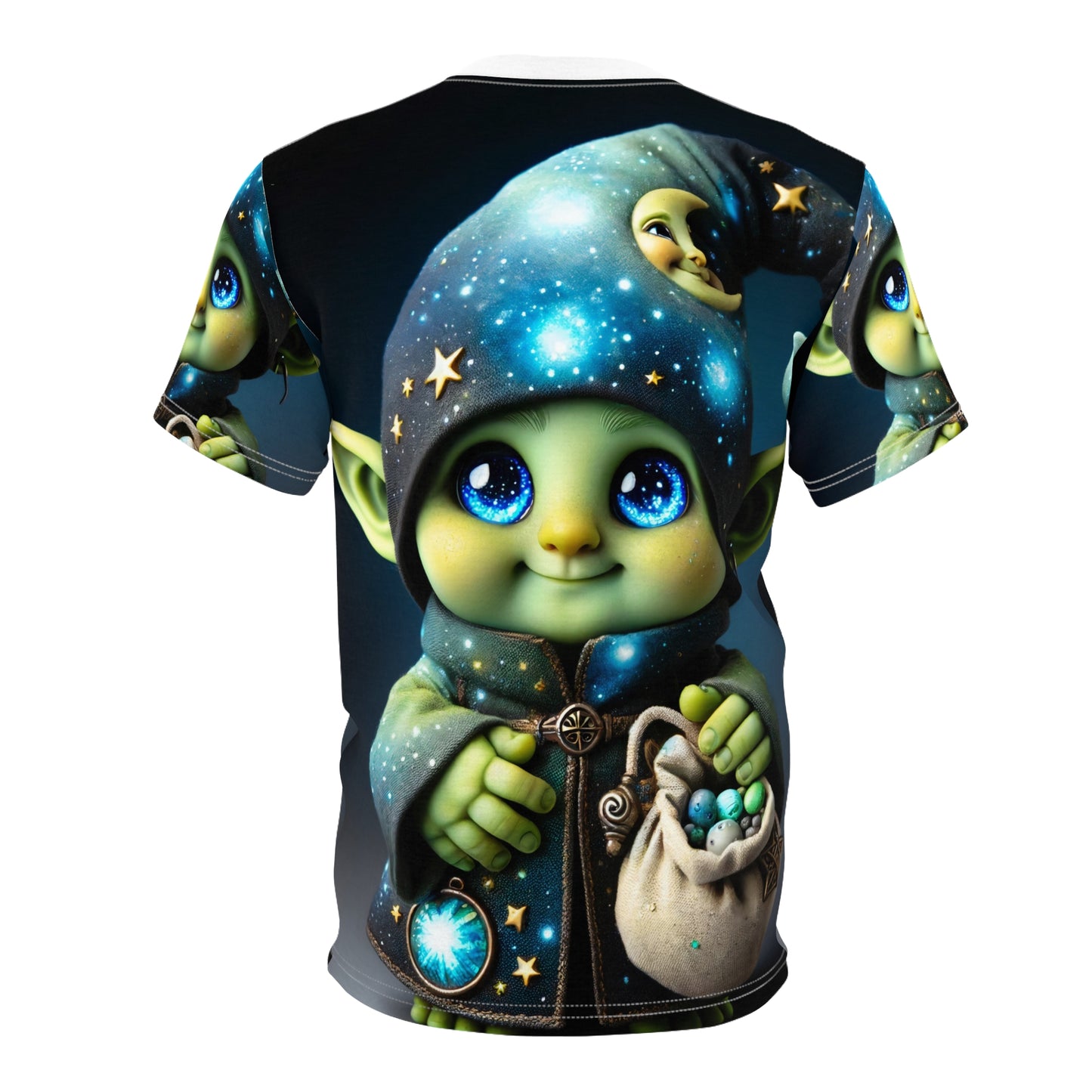 T-Shirt | Cetak Seluruhnya | Kaos Unisex | Fantasi | Peri Hutan | Brownie