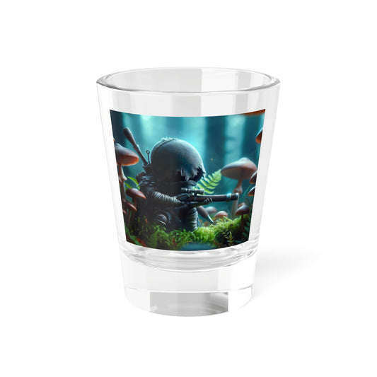 Schnapsglas | Biolumineszente Fantasy | Waldkrieger