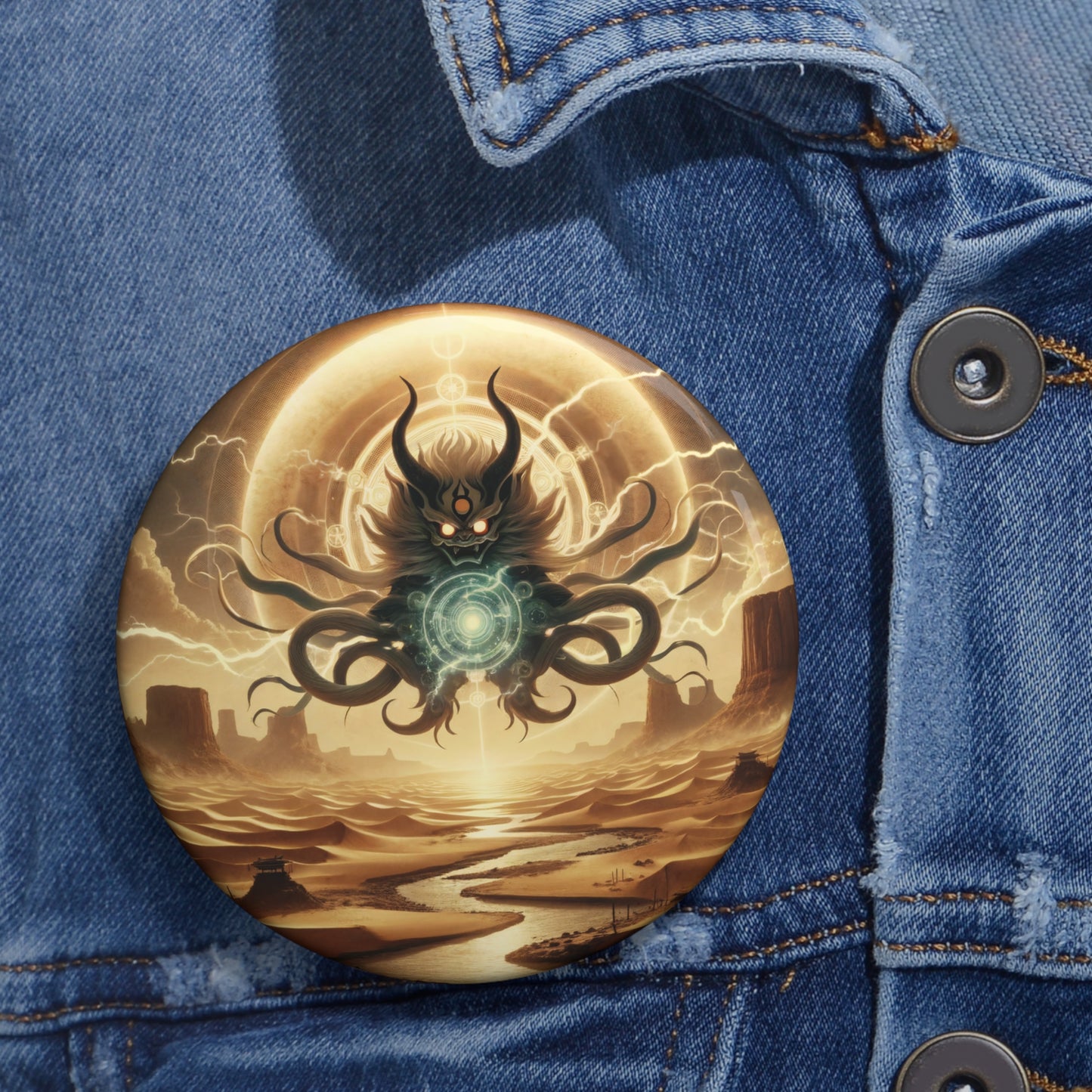 بٹن | پن بٹن | پن بیک | کازمک ہارر | لوکرافٹین دہشت | کونی ہستی