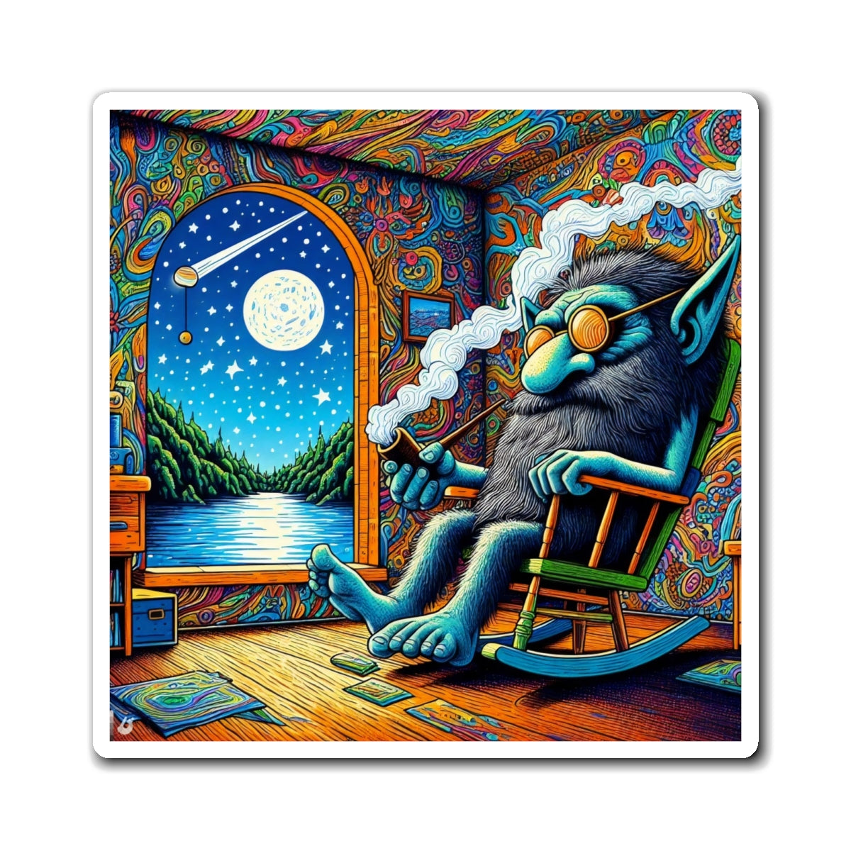 مقناطیس | ونائل | سائیکیڈیلک فینٹسی | کیبن کا منظر