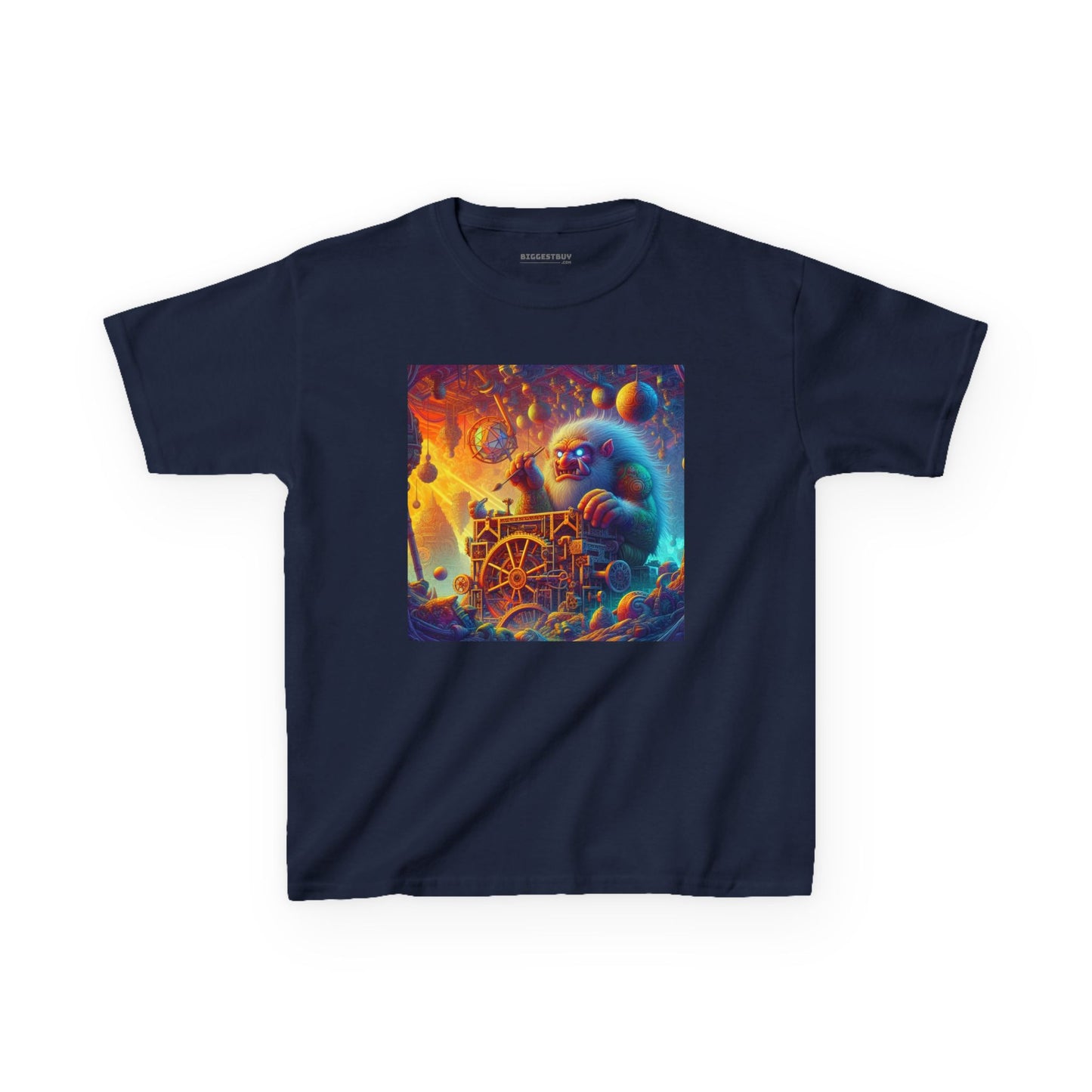 T-Shirt | Koszulka dziecięca | Ciężka bawełna | Mitologia Arktyczna | Mechanik Lodu