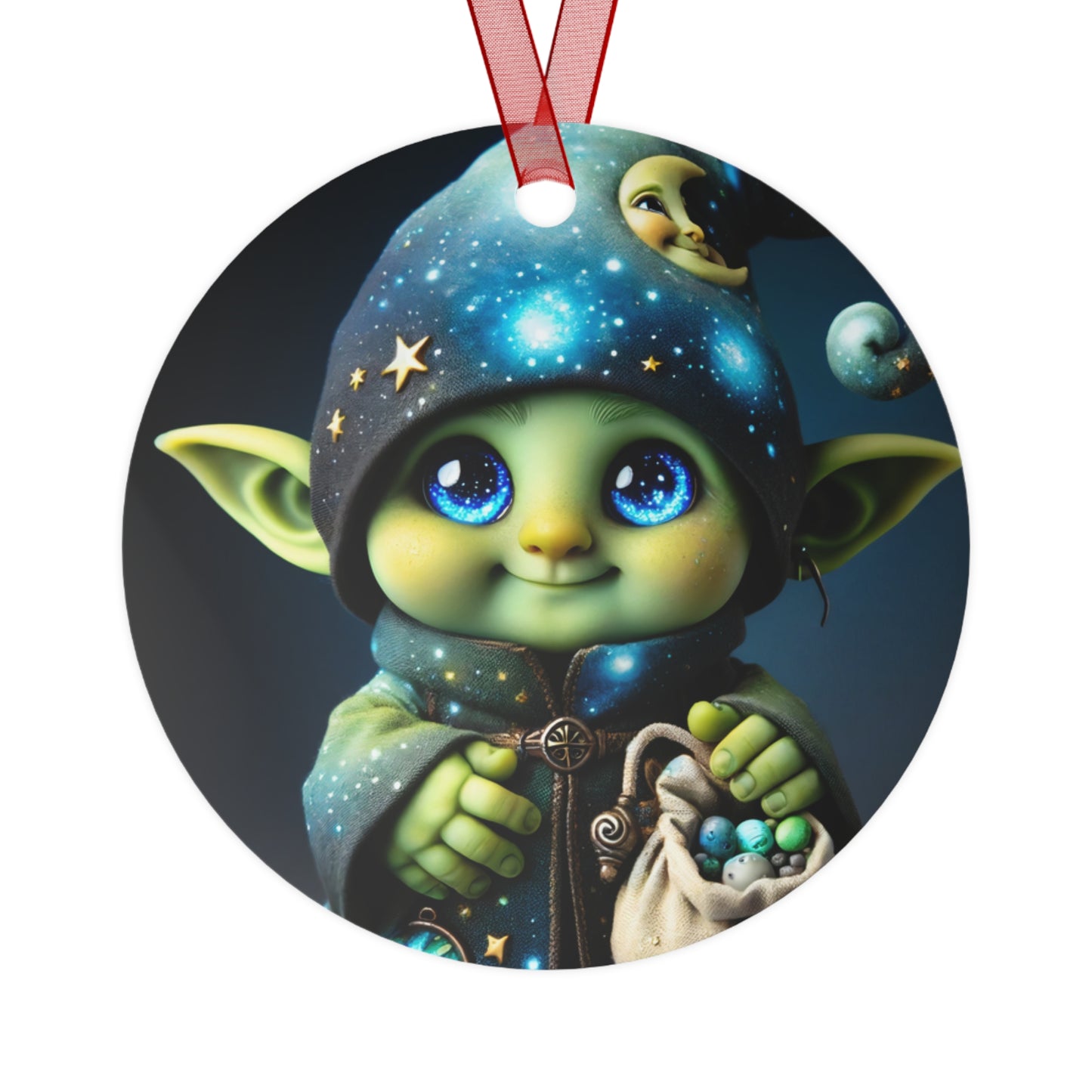 Ornament | Metall | Fantasi | Skogsalv | Trollmann