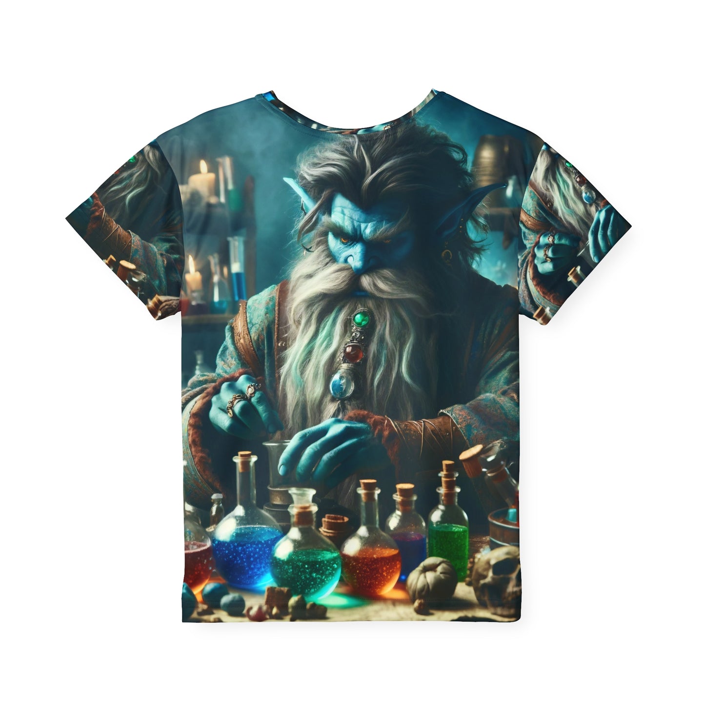 Maglia sportiva | Bambini | Alchimia Mistica | Djinn Blu