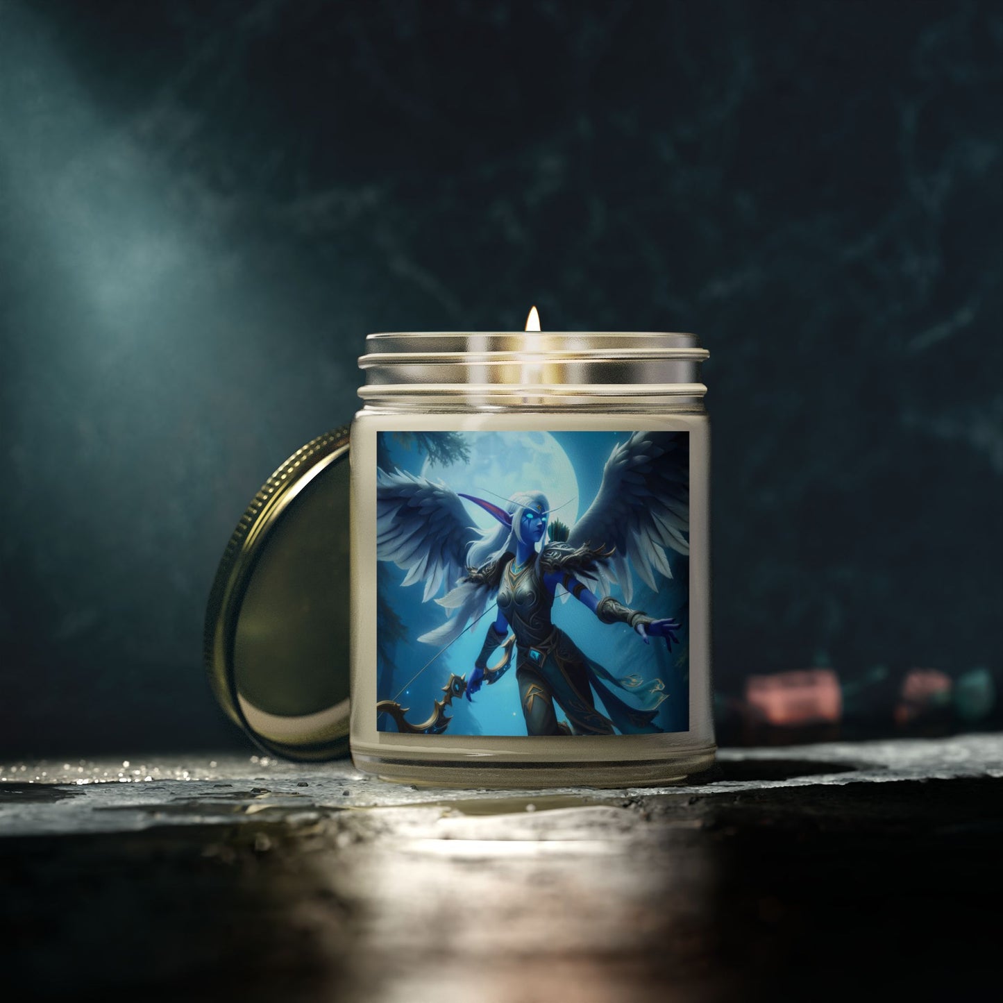 Geurkaars | Elfen Fantasy | Nachtkrijger | Engel