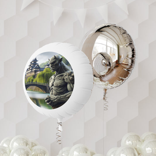 Balloon | Helium | Mylar | Dark Fantasy | Yokai Lore | Oni