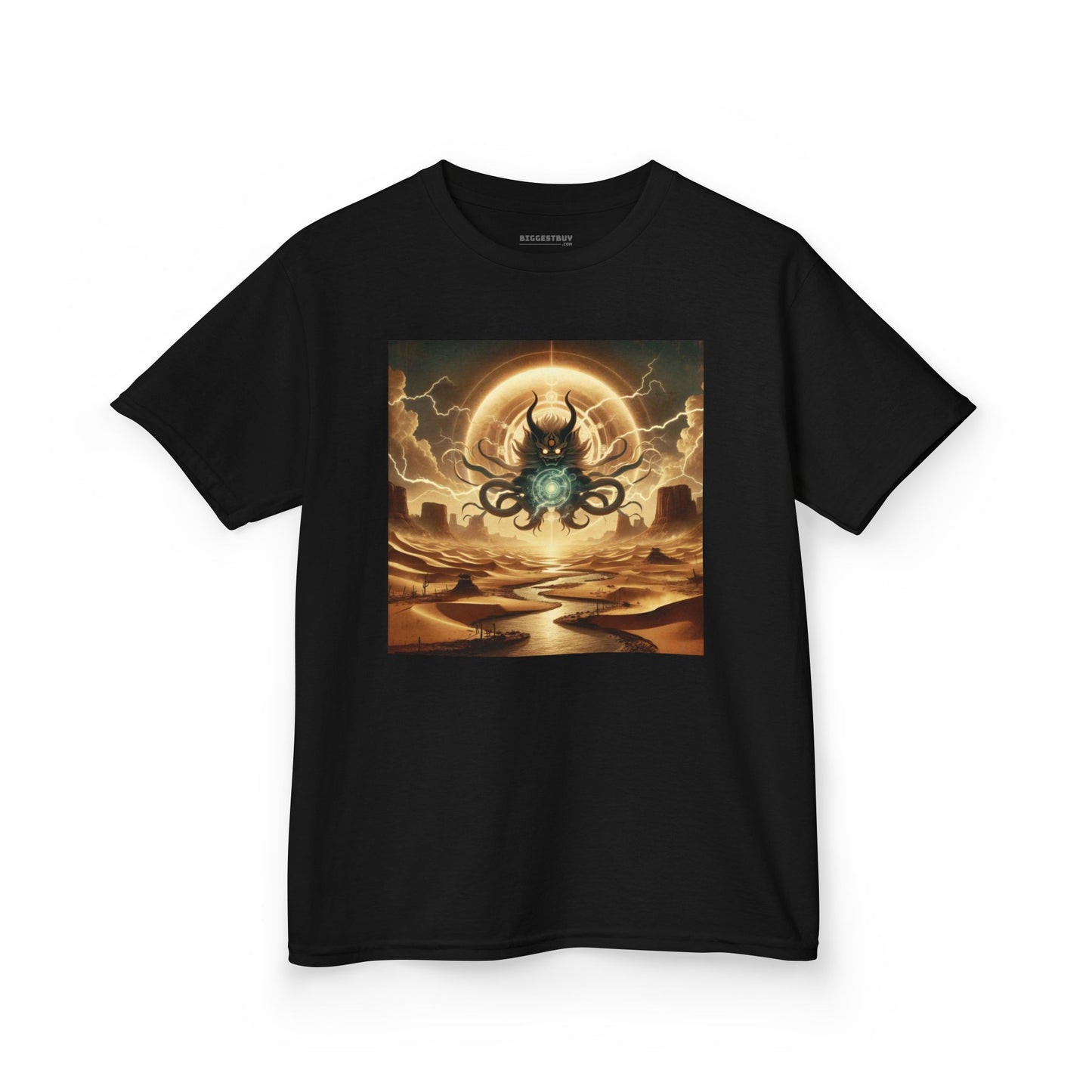 Camiseta | Camiseta para niños | Algodón grueso | Horror Cósmico | Entidad Lovecraftiana | Caos