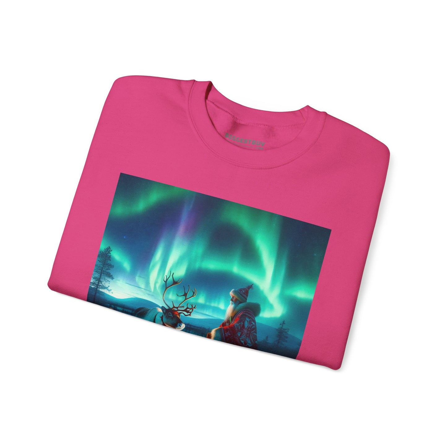 Bluza dresowa | Unisex | Okrągły dekolt | Gruba mieszanka | Szamanizm Polarny | Wizja Saamów