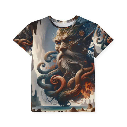 Sportshirt | Kinderen | Mythisch Zeewezen | Kraken God