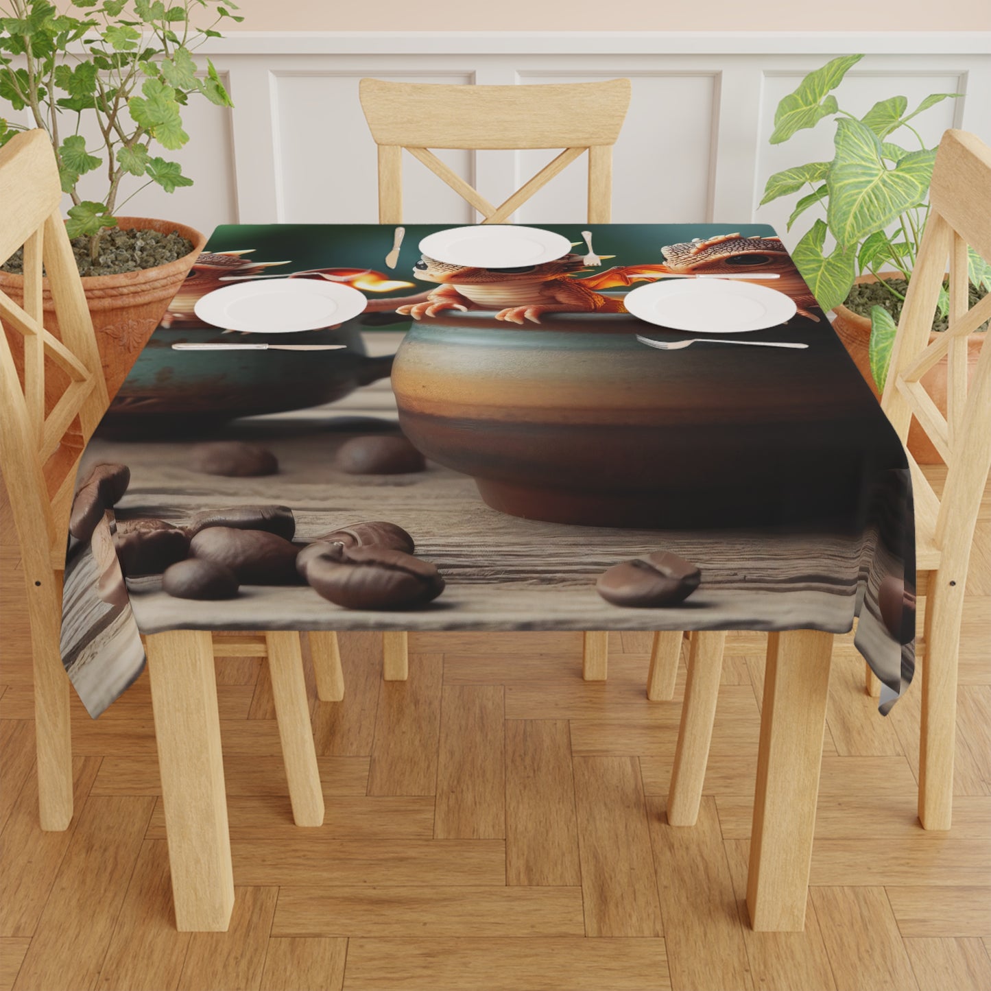 Bordsduk | Söt Fantasykonst | Babydrake