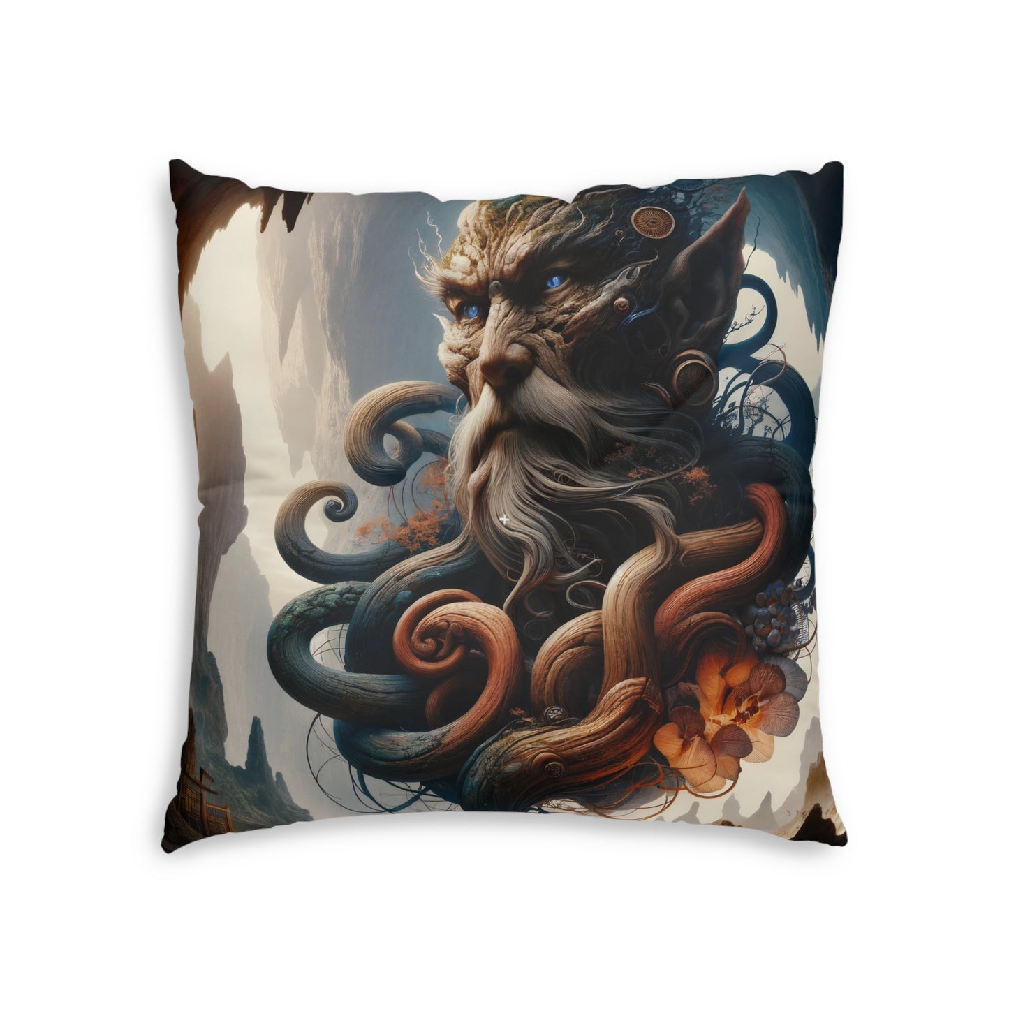 Cuscino | Cuscino da pavimento | Trapuntato | Quadrato | Mitologia marina | Divinità del mare
