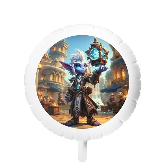Globo | Helio | Mylar | Fantasía Arcana | Gnomo Cronómago | Mágico
