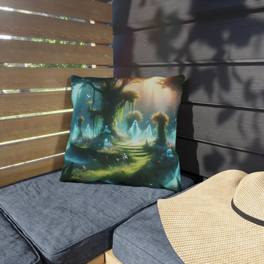 وسادة | وسادة خارجية | غابة سحرية | موطن الإيجنس فاتوس | شجرة الحياة