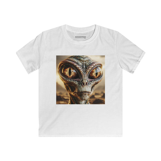 เสื้อยืด | เสื้อยืดเด็ก | ทรงนิ่ม | เอเลี่ยนเรพทิเลียน | สิ่งมีชีวิตนอกโลก