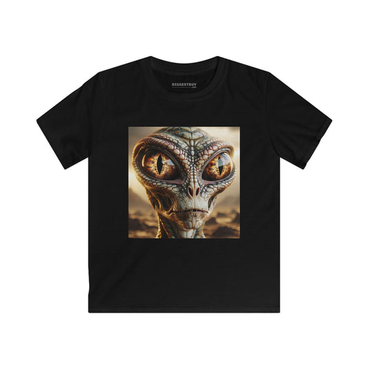 เสื้อยืด | เสื้อยืดเด็ก | ทรงนิ่ม | เอเลี่ยนเรพทิเลียน | สิ่งมีชีวิตนอกโลก